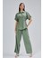 Haki Rahat Kesim Gömlek Pantolon Takım 6