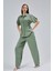 Haki Rahat Kesim Gömlek Pantolon Takım 8