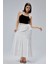 Ekru Regular Pamuklu Vual Etek 6
