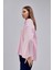 Pembe Oversize Poplin Gömlek 11