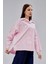 Pembe Oversize Poplin Gömlek 12