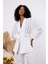 Ekru Oversize Kimono Takım 8