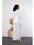 Ekru Oversize Kimono Takım 11