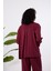 Bordo Regular Astarsız Mevsimlik Ceket 10