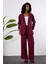 Bordo Regular Astarsız Mevsimlik Ceket 12