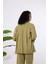 Açık Haki Regular Astarsız Mevsimlik Ceket 9