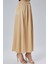 Vizon Regular Büzgülü Beli Lastikli Saten Etek 13
