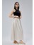 Taş Regular Büzgülü Beli Lastikli Saten Etek 10