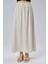 Taş Regular Büzgülü Beli Lastikli Saten Etek 11