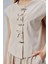 Bej Regular Düğme Detaylı Yelek 10