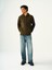 Regular Fit Haki Erkek Sweatshirt LF2034270 4