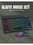 Depomix Rgb Aydınlatmalı Şarjlı Kablosuz Klavye ve Mouse Seti – Modern ve Kompakt Tasarım 1