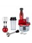 1500W Çok Amaçlı Dilimleyici ve Rende, 1,5l Cam Hazneli Blender ve Mutfak Robotu 2