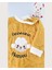 Kuzu Desenli Hardal Peluş Bebek Tulum - Alttan ve Omuzdan Çıtçıtlı - 3/6/9/12 Ay 4