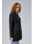 Siyah Regular Dokuma Astarlı Taş Detaylı Blazer Ceket 12