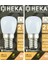 (2 Adet) Heka 2W (14W) 3000K (Sarı Işık) E14 Duylu (Ince Duy) Dim Edilebilir Soft LED Mini Ampul 1