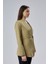 Haki Regular Fit Pile Detaylı Blazer Ceket 13
