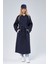 Kadın Oversize Kuşaklı Trençkot 11