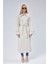 Kadın Oversize Kuşaklı Trençkot 12