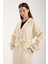 Kadın Oversize Astarlı Trençkot 12