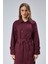 Kadın Oversize Kuşaklı Trençkot 8