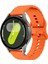 Samsung Galaxy Watch 7 Fe 40 mm Ile Uyumlu Dalgalı Dikiş Detaylı Silikon Saat Kordonu 1