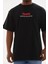 Unisex Baskılı Oversize T-Shirt - Siyah 5