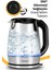 1.7 Lt Işıklı Cam Kettle, Şık ve Pratik Su Isıtıcı 3