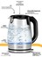 1.7 Lt Işıklı Cam Kettle, Şık ve Pratik Su Isıtıcı 7