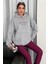 Kadın Güney Kore Şehir Baskılı Kapüşonlu Sweatshirt – Sokak & Kültürel Stil 1