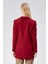 Bordo Oversize Dokuma Blazer Ceket 14
