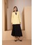 Sarı Oversize Dokuma Blazer Ceket 12