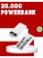 20.000MAH Pd Powerbank LED Işık LCD Ekran Dahili Kablo Çoklu Giriş 1