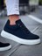 ZRN-X20 Premium Yüksek Taban Siyah Süet Günlük Erkek Sneaker 1