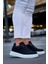 ZRN-X20 Premium Yüksek Taban Siyah Süet Günlük Erkek Sneaker 2