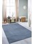 Serenata Mavi Halı Yumuşak Oturma Odası Salon Çocuk Odası Mutfak Halısı QP045 2