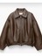 Kadın Oversize Bomber Suni Deri Ceket | Yeni Sezon Kemerli Biker Ceket 1