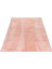 Yıkanabilir Kaymaz Taban Pembe Post Peluş Halı Kesme Yolluk Oturma Odası Salon Yatak Odası Halısı 6