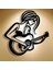 Soyut Gitarist Metal Duvar Sanatı 3