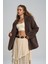 Runa Oversize Kahve Blazer 1