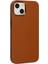 iPhone 14 Plus Kılıf Asya Deri Silikon - Kahverengi 2