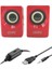 Buffer® N62 1+1 Multimedia USB ve Jacklı Mini Hoparlör Yüksek Stereo Ses Sistemi 7