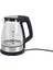 Şeffaf Cam Kettle 1,7 Litre, Beyaz, Şık ve Kullanışlı Elektrikli Su Isıtıcı 4