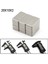 1 Adet 20X10X2 mm Neodyum Mıknatıs Köşeli Magnet N35 Nikel Kaplama Güçlü Kaliteli Dayanıklı 5