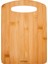 Kahverengi 2'li Bambu Kesme Tahtası, Şık ve Dayanıklı Mutfak Gereci 4
