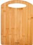 Kahverengi 2'li Bambu Kesme Tahtası, Şık ve Dayanıklı Mutfak Gereci 7