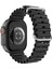 Ultra Saat 49MM Siyah Nfc Gps Siri Vidalı Gs8+ 3