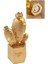 Buffer® LED Işıklı Sevimli Kaktüs Dekoratif Masa Lambası Mini Biblo Gece Lambası Gold 7