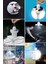 Buffer® 5 Led'li 3 Farklı Işık Modlu Açılıp Kapanabilir LED Kanatlı Güneş Enerjili Solar Aydınlatma Asılabilir Kamp Feneri 8