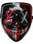 Depomix Işıklı LED Maske Parti Eğlence Maskesi Hallowen Neon Maske 2